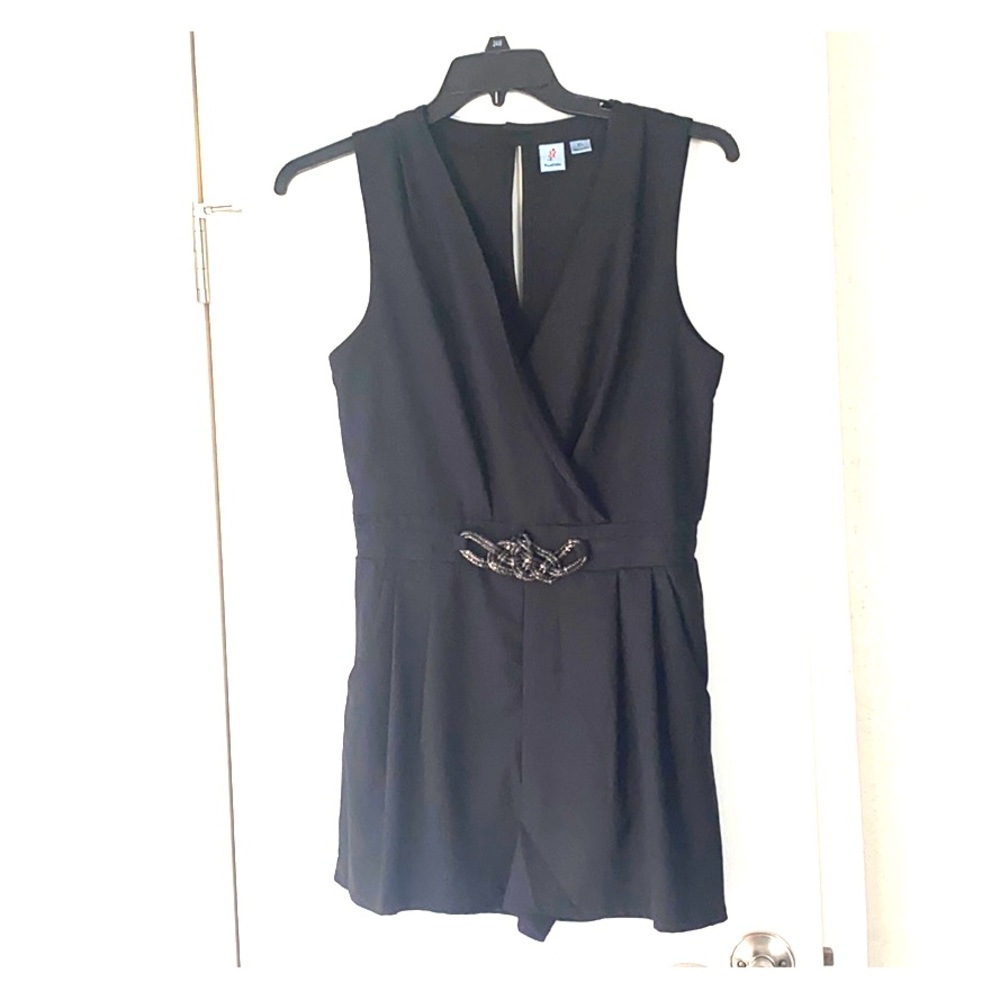 NEVER WORN Black Short Romper